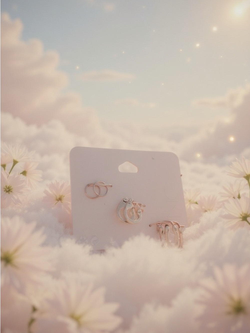 Icing Silver Small Hoop Earring Trio